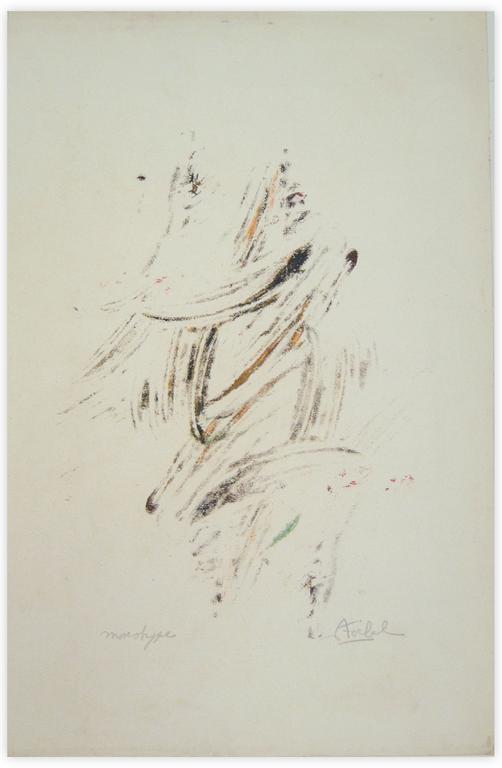 Catalogue raisonné, Edgar Stoëbel, abstract - monotype — 