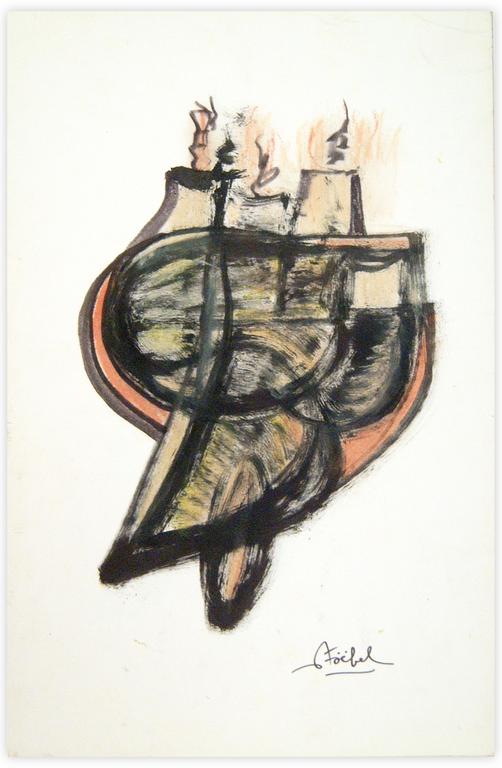 Catalogue raisonné, Edgar Stoëbel, abstract — 