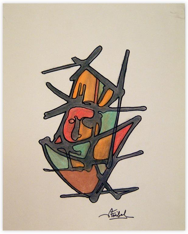 Catalogue raisonné, Edgar Stoëbel, abstract — 