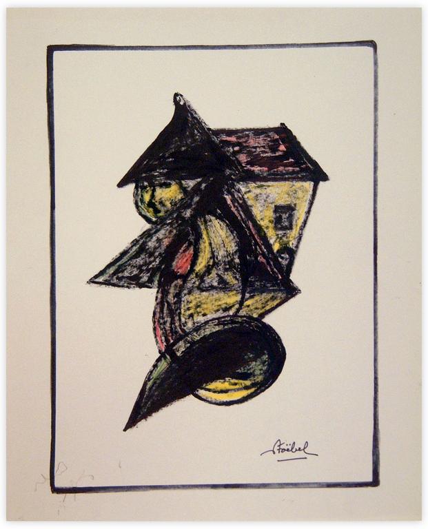 Catalogue raisonné, Edgar Stoëbel, abstract — 