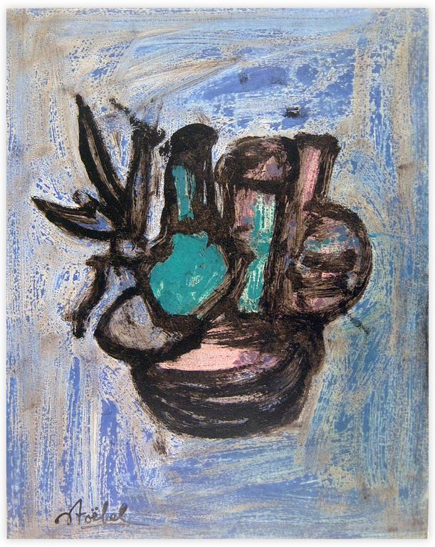 Catalogue raisonné, Edgar Stoëbel, abstract 'n blue — 