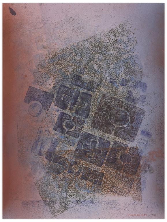 Catalogue raisonné, Henri Maccheroni, Les Archéologies Aléatoires - 1974