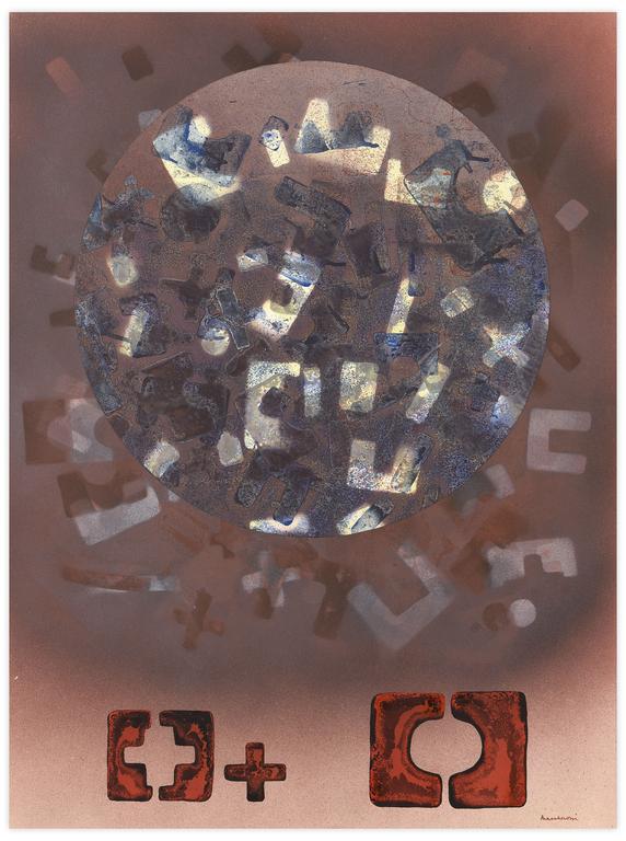 Catalogue raisonné, Henri Maccheroni, Les Archéologies aléatoires - circa 1974