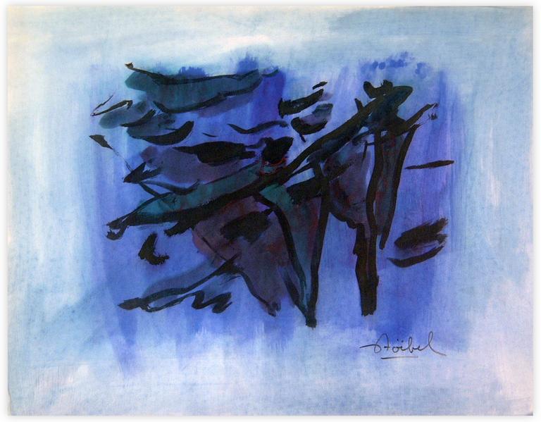 Catalogue raisonné, Edgar Stoëbel, abstract — 