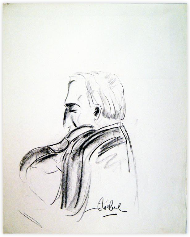 Catalogue raisonné, Edgar Stoëbel, portrait d'homme — 