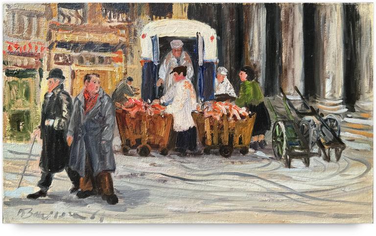 Catalogue raisonné, Henri Baviera, Les Halles — 1961