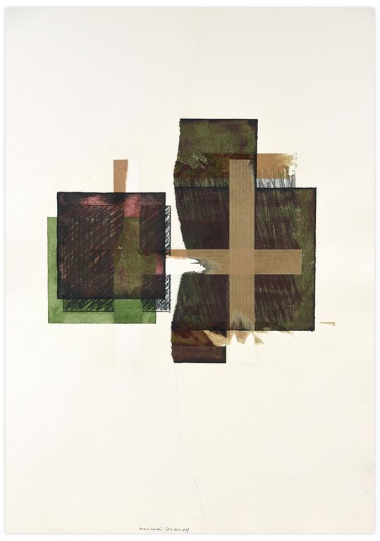 Catalogue raisonné, Henri Maccheroni, Carré bronze, Série Archéologies bronze, circa 1983-1985