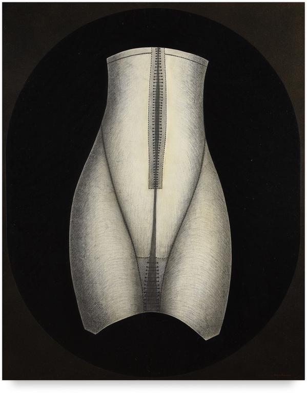 Catalogue raisonné, Henri Maccheroni, Stèle n° 1, Série Archéologie des Signes - circa 1971
