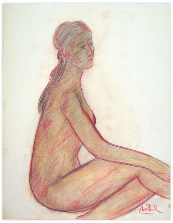 Catalogue raisonné, Edgar Stoëbel, femme nue — 