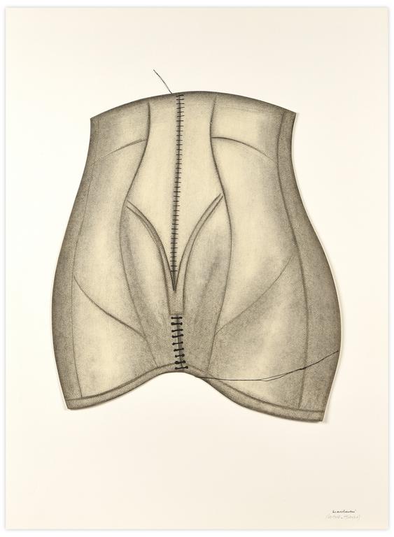 Catalogue raisonné, Henri Maccheroni, « La Grande Gaine : L'Occident, Série Les Attitudes socio-critiques, novembre 1971