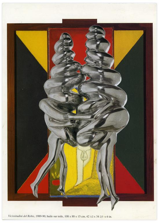 Catalogue raisonné, Henri Foucault, Double Jeu, Mimmo Paladino - 1991