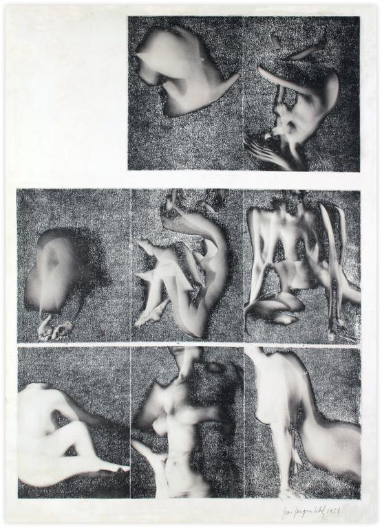 Jean-Jacques Lebel, photomintage Sans titre de 1951