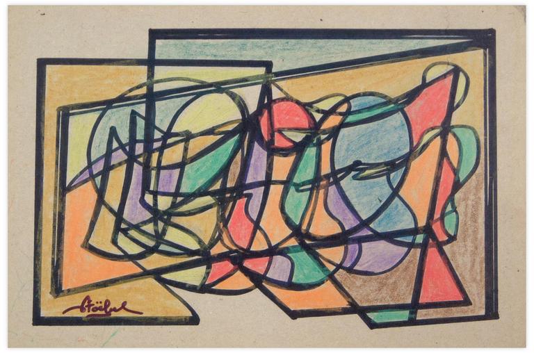 Catalogue raisonné, Edgar Stoëbel, abstract — 