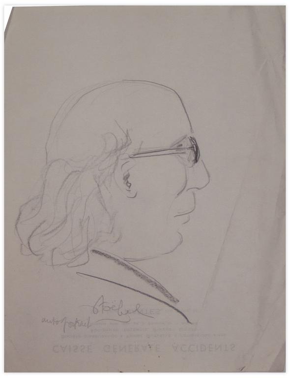 Catalogue raisonné, Edgar Stoëbel, Autoportrait Edgar Stoëbel — 