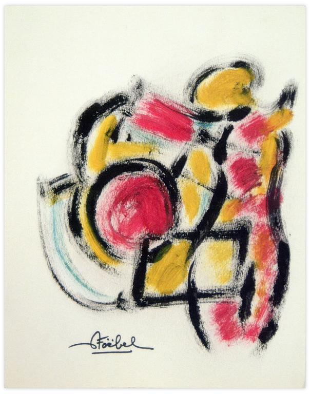Catalogue raisonné, Edgar Stoëbel, abstract — 
