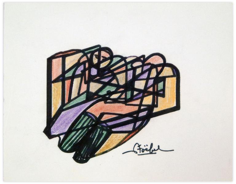 Catalogue raisonné, Edgar Stoëbel, abstract — 