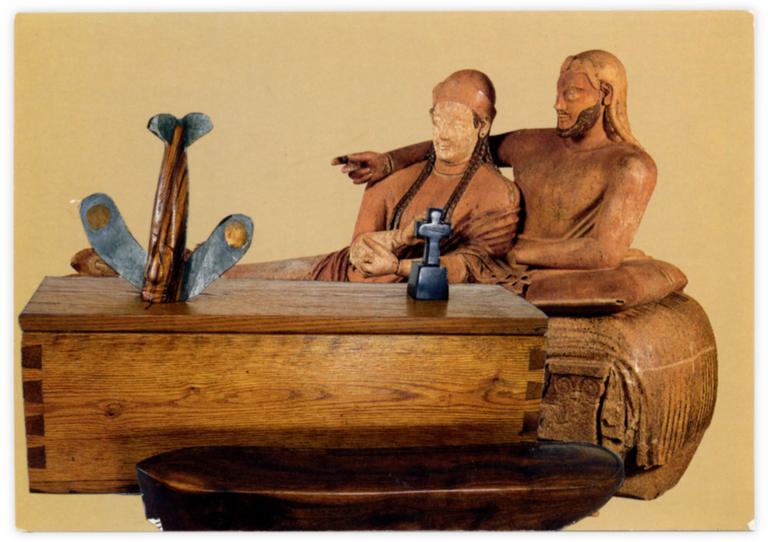 Catalogue raisonné, Henri Foucault, Double Jeu, Sarcophage en terre cuite - 2022