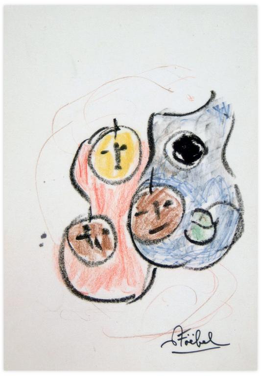 Catalogue raisonné, Edgar Stoëbel, pomme et poire — 
