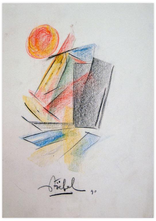 Catalogue raisonné, Edgar Stoëbel, the sun & the boat — 