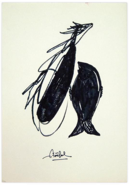 Catalogue raisonné, Edgar Stoëbel, le cheval et le poisson — 