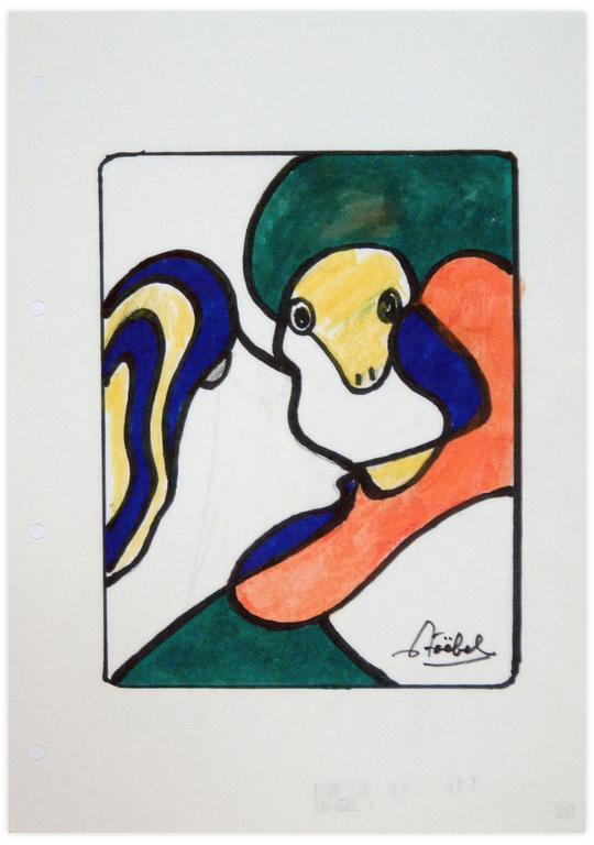 Catalogue raisonné, Edgar Stoëbel, the snake — 