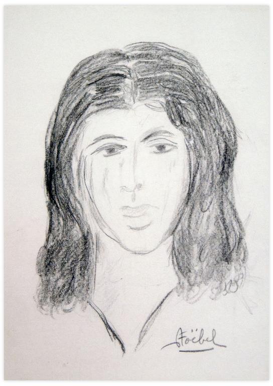 Catalogue raisonné, Edgar Stoëbel, portrait féminin — 