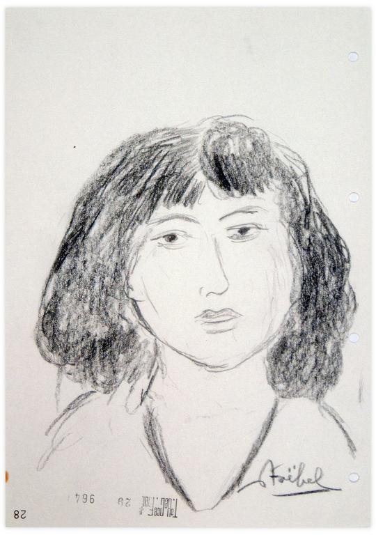 Catalogue raisonné, Edgar Stoëbel, portrait — 
