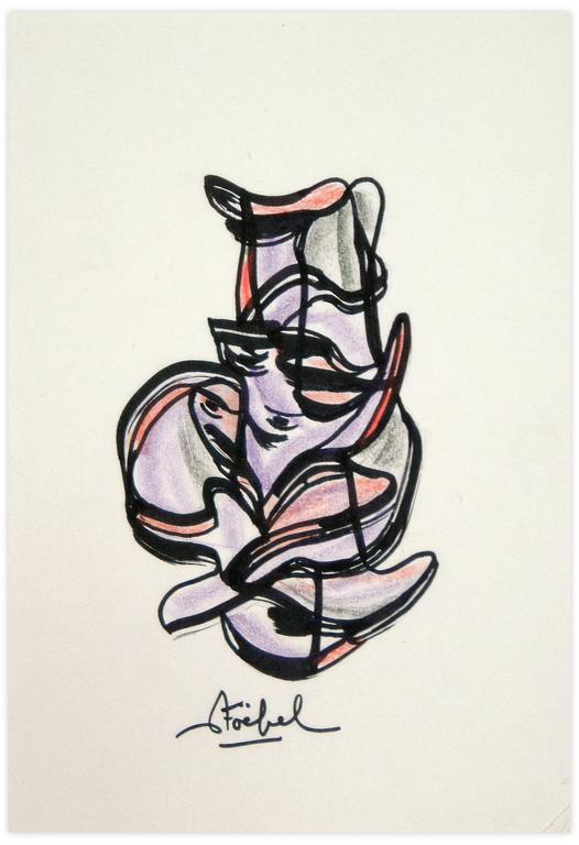 Catalogue raisonné, Edgar Stoëbel, abstract — 