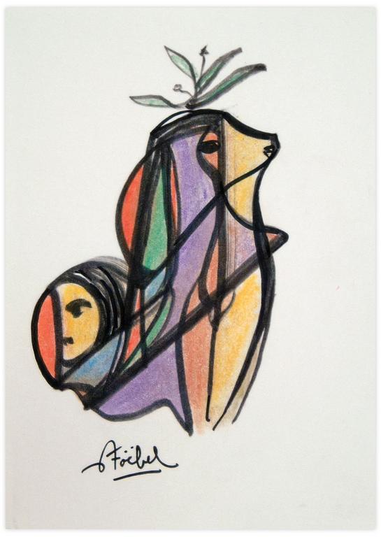 Catalogue raisonné, Edgar Stoëbel, abstract — 