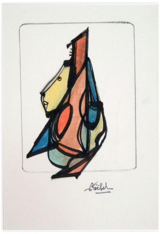 Catalogue raisonné, Edgar Stoëbel, abstract — 