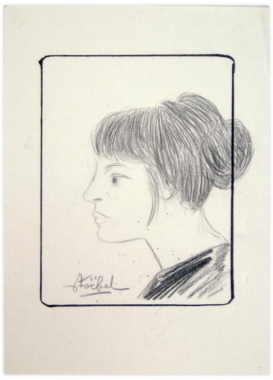 Catalogue raisonné, Edgar Stoëbel, portrait — 