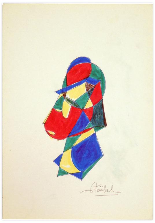 Catalogue raisonné, Edgar Stoëbel, abstract — 