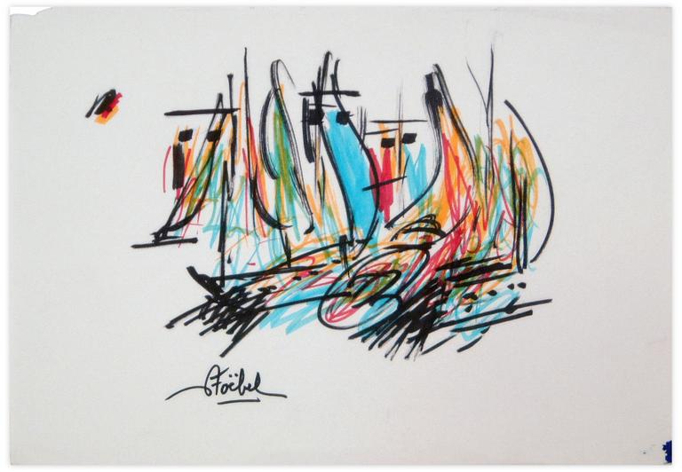 Catalogue raisonné, Edgar Stoëbel, landscape — 