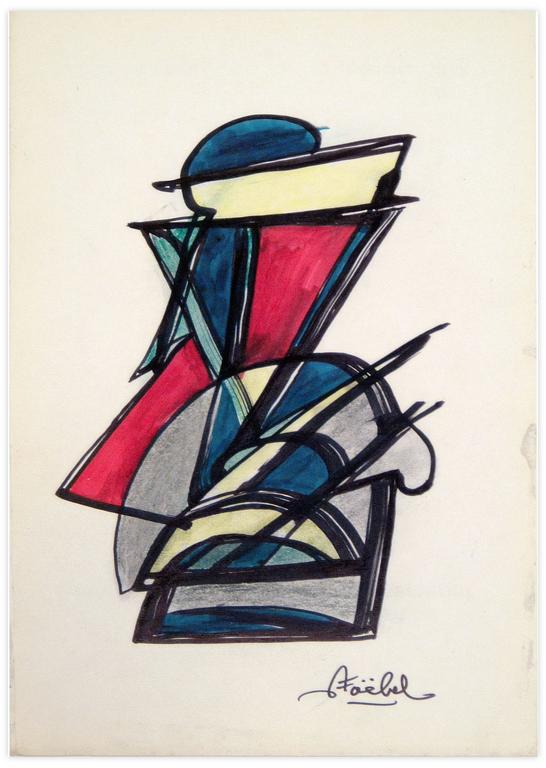 Catalogue raisonné, Edgar Stoëbel, abstract — 