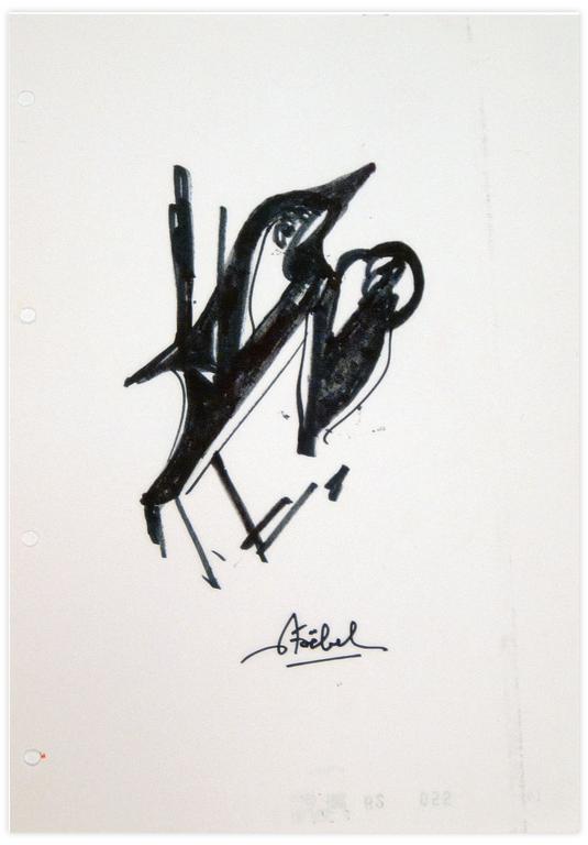 Catalogue raisonné, Edgar Stoëbel, l'oiseau — 