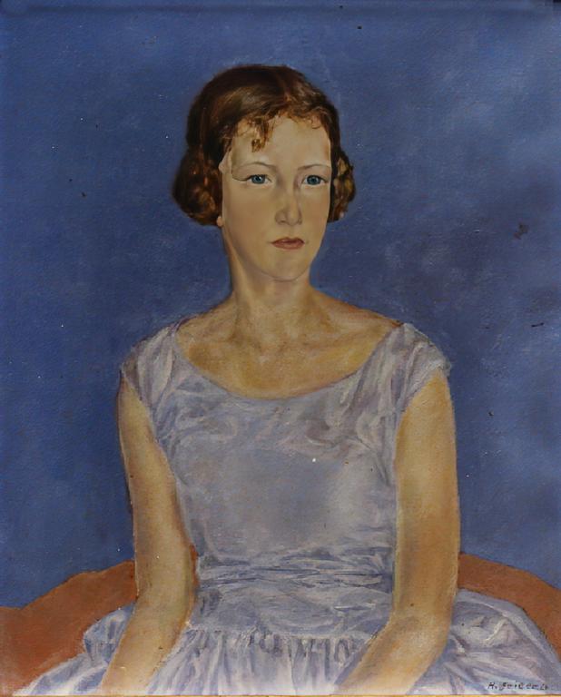 Catalogue raisonné, Hans Seiler, Portrait de Ruth G , 1927
