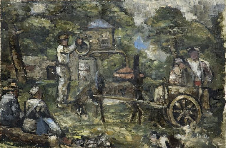 Catalogue raisonné, Hans Seiler, Les bouilleurs de cru, 1928