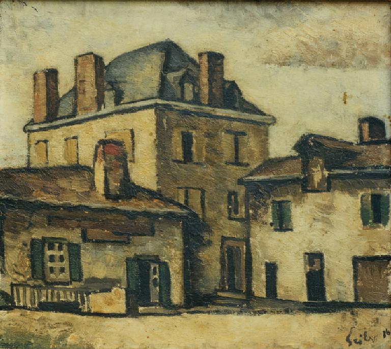 Catalogue raisonné, Hans Seiler, Maison à St Junien, 1928