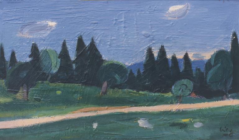 Catalogue raisonné, Hans Seiler, Jura (le chemin), circa 1931