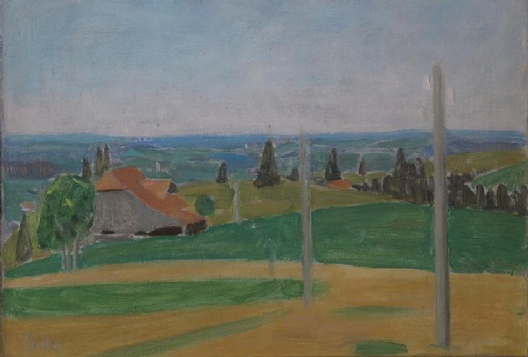 Catalogue raisonné, Hans Seiler, Jura (les poteaux), circa 1931