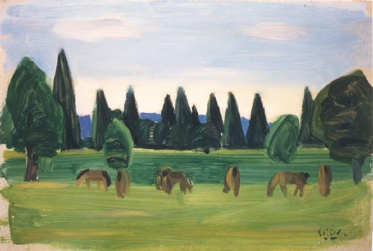 Catalogue raisonné, Hans Seiler, Les chevaux (Pferdchen), circa 1931