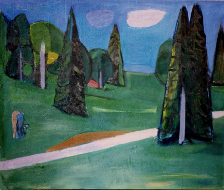 Catalogue raisonné, Hans Seiler, Les sapins, circa 1931