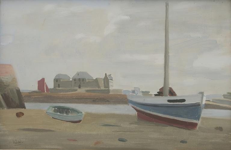 Catalogue raisonné, Hans Seiler, Le port, 1938