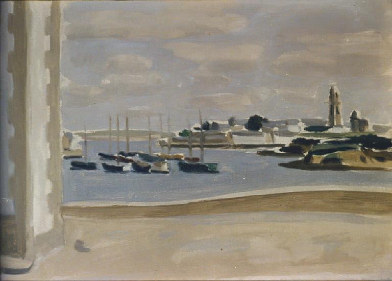 Catalogue raisonné, Hans Seiler, Port de Tréboul, 1938