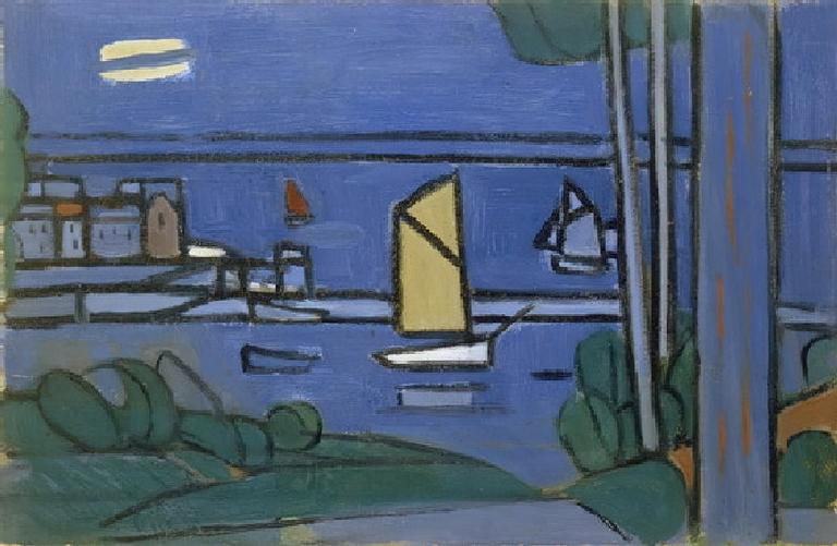 Catalogue raisonné, Hans Seiler, Vue des Ploma'ch, circa 1940