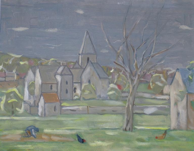 Catalogue raisonné, Hans Seiler, L'église de Lacassagne, circa 1942