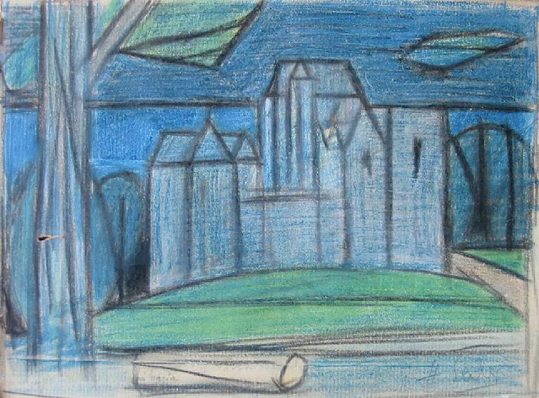 Catalogue raisonné, Hans Seiler, Château de Fayrac 1, circa 1942