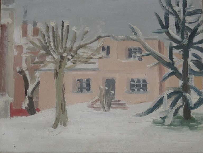 Catalogue raisonné, Hans Seiler, Chennevières sous la neige, circa 1942