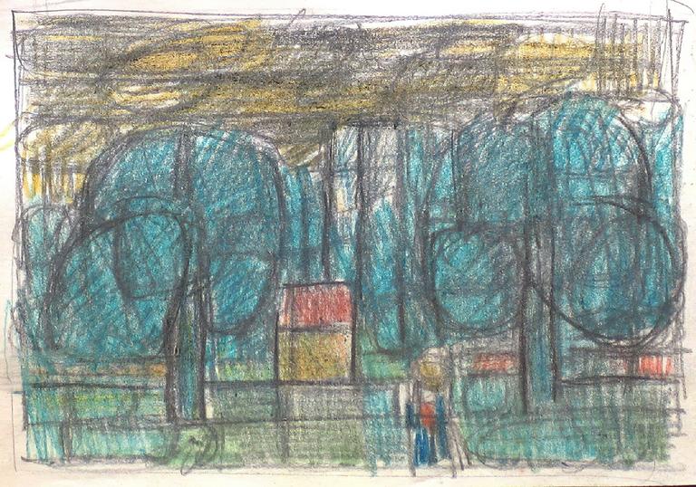 Catalogue raisonné, Hans Seiler, La petite grange 2, circa 1942