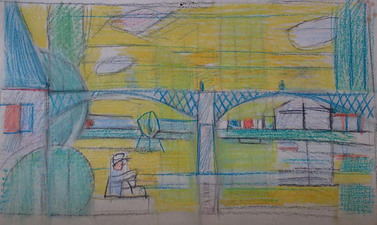 Catalogue raisonné, Hans Seiler, Le pont de Bonneuil, circa 1942